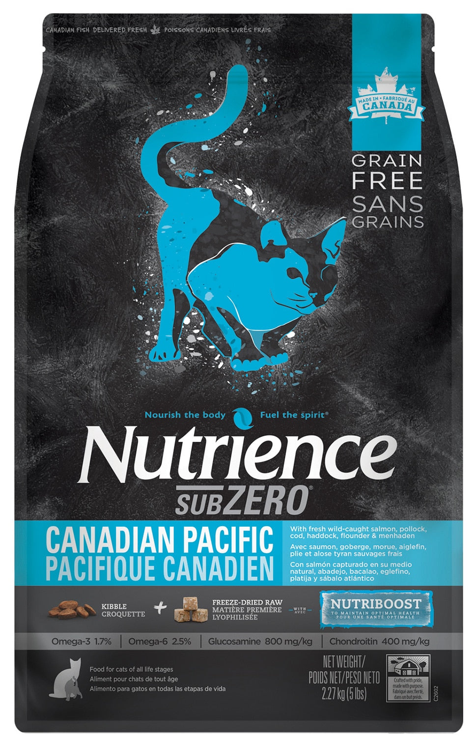 Nutrience subzero dog top food