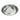 Messy Cats Stainless Steel Saucer-Shaped Bowl 1.75 cup