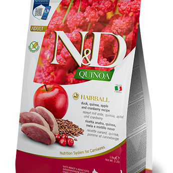 Farmina Quinoa Duck Hairball Control Cat 1.5kg