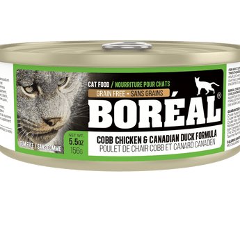 Boreal - Canned Cat Food - Cobb Chicken & Canadian Duck CASE