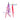 Bud'Z Cat Toy Pink Dragonfly And Ribbons Duo 10"
