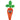Bud'Z Cat Toy- Filled With Catnip - The Carrot 6"