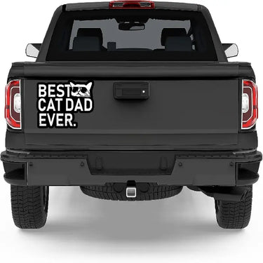 Sticker "Best Cat Dad Ever"