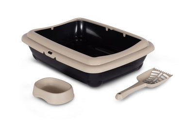 Bergamo Birba Litter Pan Starter Kit Cat 46x36x12cm