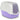 Bergamo Romeo Litter Pan With Top Lilac Cat 57x39x41cm