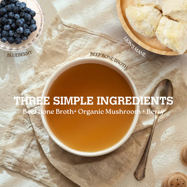 Charmy Mushroom Bone Broth - Lion's Mane & Blueberry 70g (Suitable for Dogs & Cats)