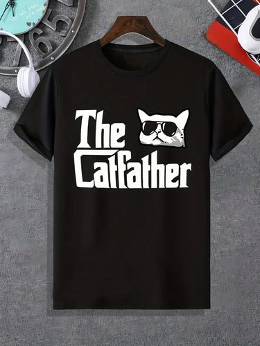 Men's/Unisex T-Shirt "Catfather" (NEW)