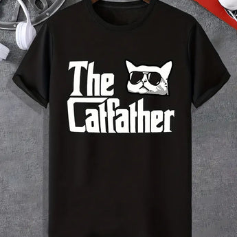 Men's/Unisex T-Shirt "Catfather" (NEW)