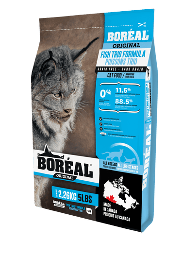 Boreal - Dry Cat Food - Grain Free Fish Trio