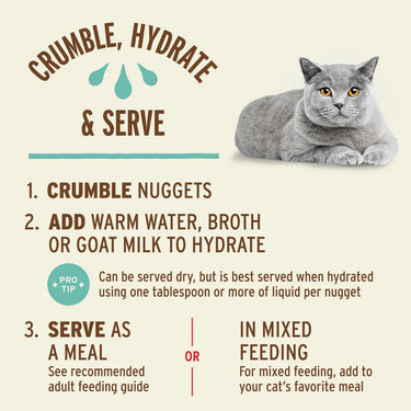 Primal™ Freeze-Dried Raw Nuggets Chicken & Salmon Recipe Cat Food