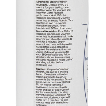 Enviro Fresh Descaling Product for Water Fountains 400ml