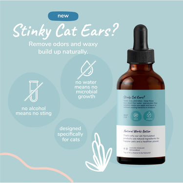 Kin + Kind - Natural Kitty Ear Cleaner 4 fl oz