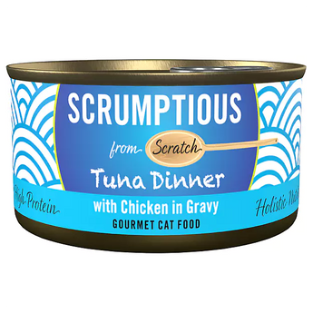 SCRUMPTIOUS FROM SCRATCH Red Meat Tuna & Chicken Cat food 79g