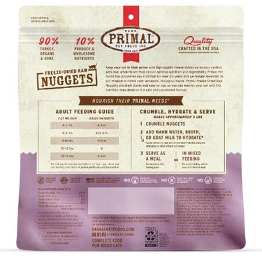 Primal™ Freeze-Dried Raw Nuggets Turkey Recipe Cat Food 5.5 oz