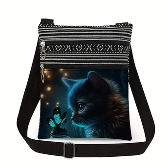 Crossbody Bag for Cat Lovers