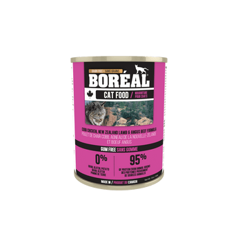 Boreal - Canned Cat Food - Cobb Chicken, New Zealand Lamb & Angus Beef 8% CASE DISCOUNT