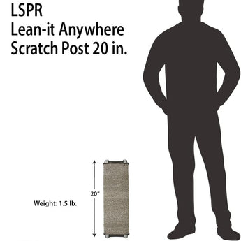 Omega Paw Lean It Everywhere Scratch Post Cat 1pc 6x19in