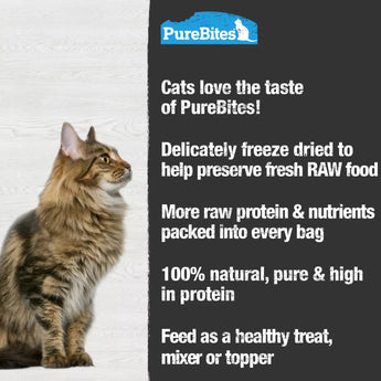 PureBites® Tuna Freeze-Dried Cat Treat 25 gm