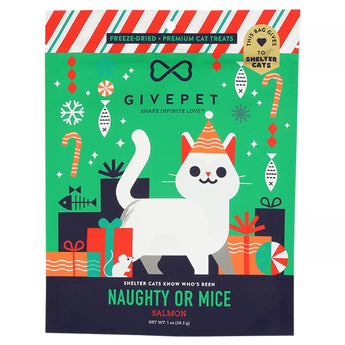 GivePet – Naughty or Mice Cat Treats – 1oz