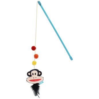 Multipet™ Paul Frank® Julius the Monkey Wand Cat Toy