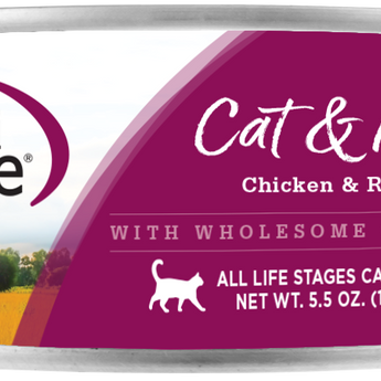 NutriSource® Chicken & Rice Formula Wet Cat Food 5.5 oz SALE