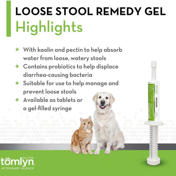 Tomlyn Firm Fast Loose Stool Remedy Gel 15cc