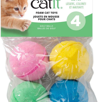 Catit Foam Golf Balls - 4 pack