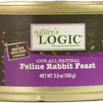 NATURE’S LOGIC – Feline Rabbit Feast 5.5oz (NEW)