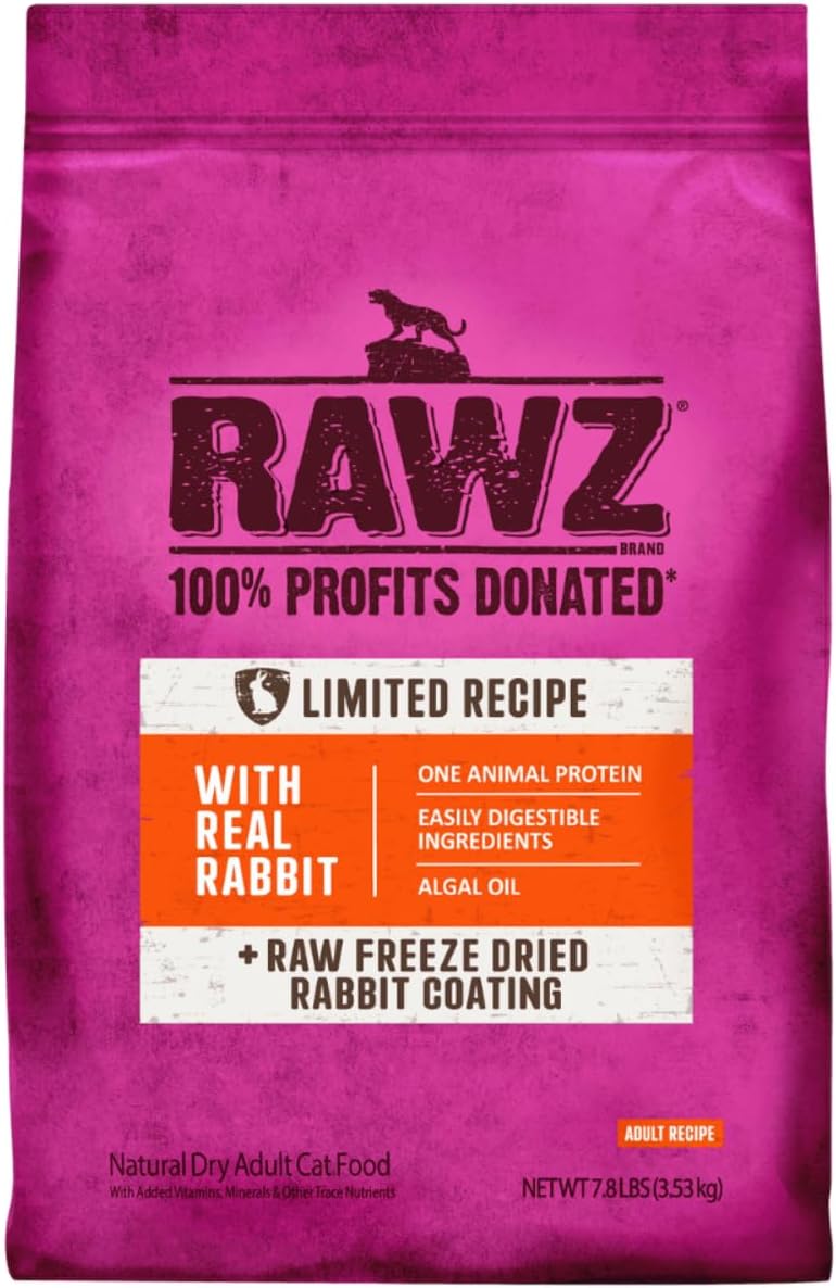 RAWZ® Limited Ingredient Rabbit Dry Cat Food – Cats Paradise