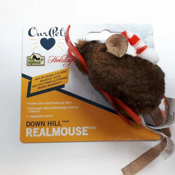 Our Pets Holiday Down Hill Real Mouse