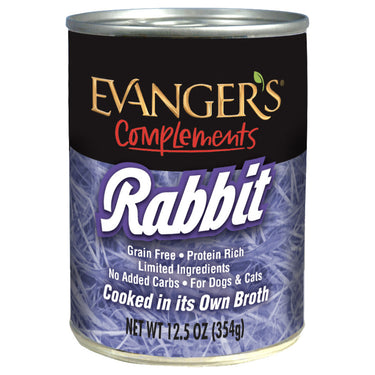 Evangers Grain-Free Complements Rabbit for Dogs & Cats