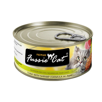 Fussie Cat – Premium Tuna with Shrimp Formula in Aspic 2.82 oz