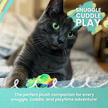 Snugarooz Kitty Yeti With Catnip Cat 4in