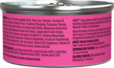 RAWZ® Gravy From Bone Broth Salmon, Beef & Coconut Oil Recipe Wet Cat Food