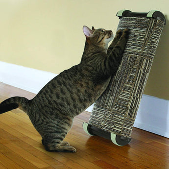 Omega Paw Lean It Everywhere Scratch Post Wide Cat 8x20in