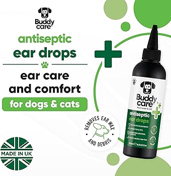 Buddycare™ Antiseptic Ear Drops Suitable for All Pets 6.76 fl oz