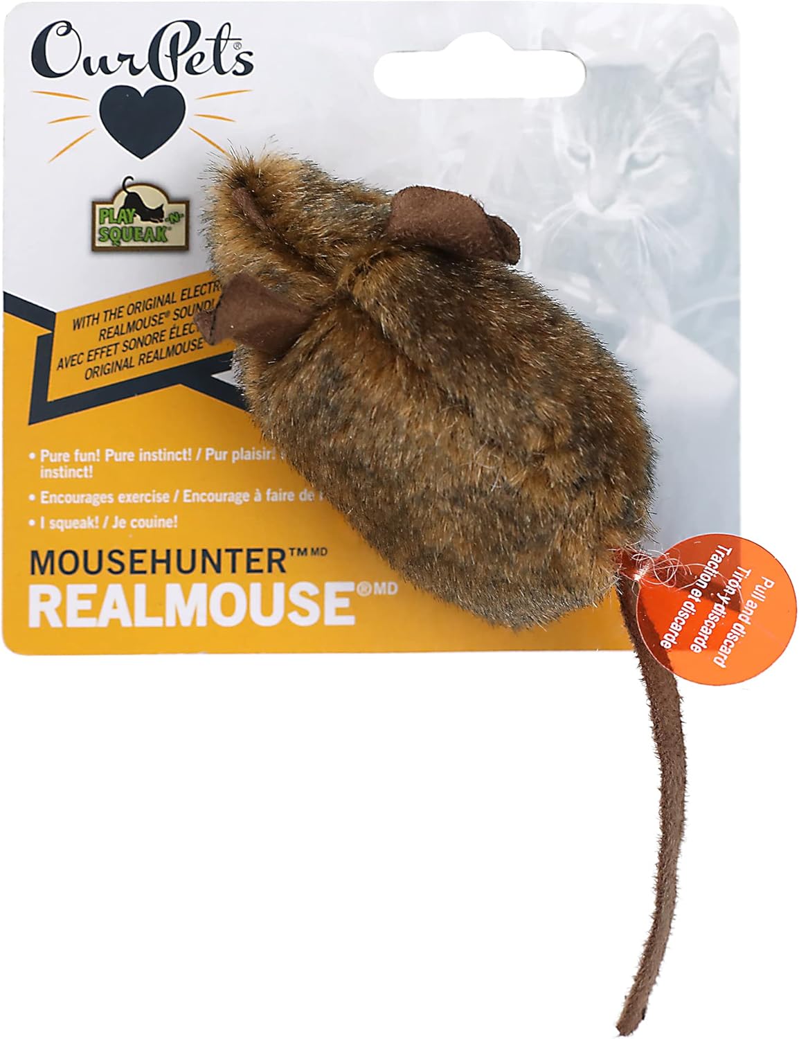 Realmouse Our Pets Chocolate Mouse Hunter – Cats Paradise