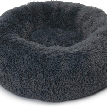 Catit Fluffy Bed - Dark Grey - 60 cm (20 in) diameter