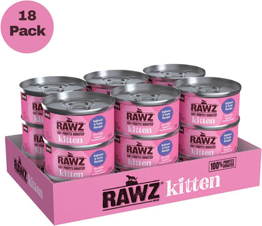 RAWZ® Kitten Salmon & Tuna Wet Cat Food 2.8 oz