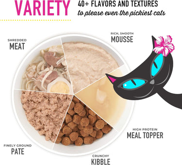 Tiki Cat® After Dark® Velvet Mousse™ Variety Pack Wet Cat Food 12 x 2.8oz