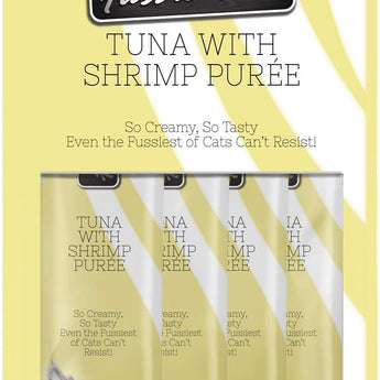 Fussie Cat – Tuna with Shrimp Puree – 2 oz x 4 pack