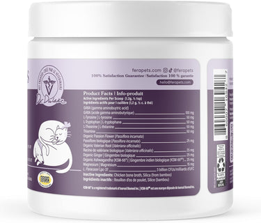 Fera Pets – Calming Support for Dogs & Cats, Powder – 60 Servings