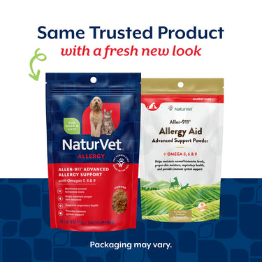 NaturVet® Aller-911® Advanced Allergy Aid Formula Powder 9 oz