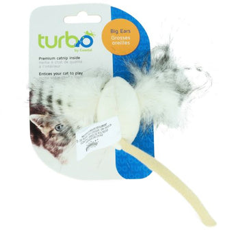 Turbo Random Fun Cat Toys, Big Ears Mouse, Cat 5.5" (NEW)