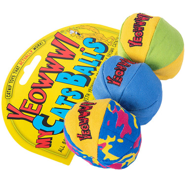 Yeowww My Cats Balls Cat 3pk