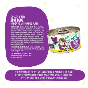 BFF PLAY Paté  Chicken & Beef Best Buds