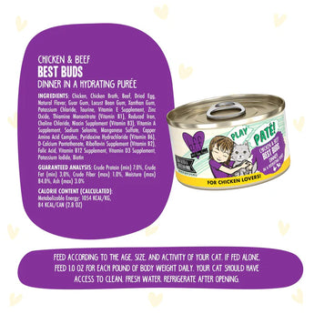 BFF PLAY Paté  Chicken & Beef Best Buds