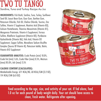 Weruva Cats in the Kitchen Two Tu Tango