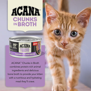 Acana Chunks in Broth Chicken & Salmon Recipe 5.5 oz