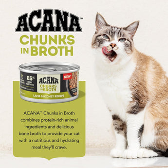 Acana Chunks in Broth Lamb & Kidney Recipe 5.5 oz